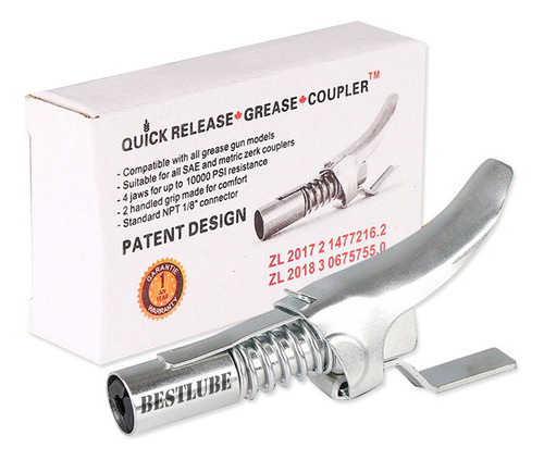 Acoplador De Grasa Con Boquilla Y Punta De Inyector De Aceit