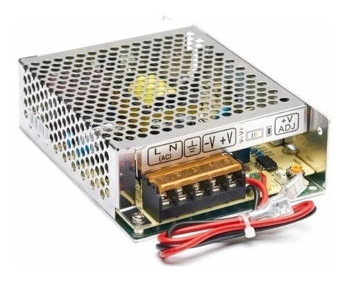 Imagen 1 de 3 de Fuente Poder Industrial 12v 8a Con Respaldo Por Corte De Luz