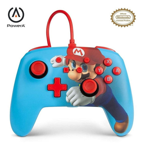 Joystick Nintendo Switch Powera E. Mario Punch Ade