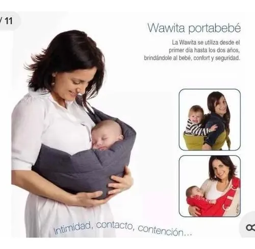 Wawita Portabebe. Original. Color Rosa Viejo. Impecable (Usado)