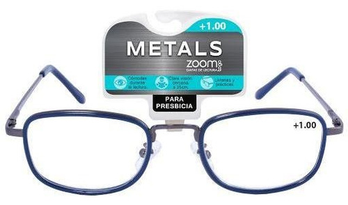 Gafas De Lectura Zoom To Go Metals +1.00 X 1 Und