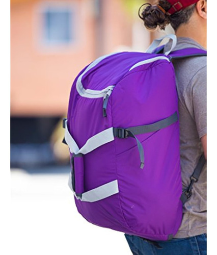 Dbest Products Mochila Inteligente, Morada Y Gris
