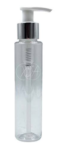 Dispensador Dorado Plata 125 Ml Botella Tubo Plastico X 6