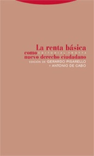 Libro - La Renta Basicao Nuevo Derecho Ciudadano - Pisarell