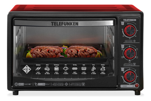 Forno Elétrico 30 Litros C/ Convecção 1750w Telefunken