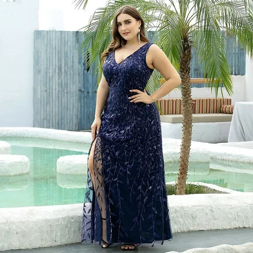 Vestido Fiesta Largo Matrimonio Azul Burdeo Ep 166