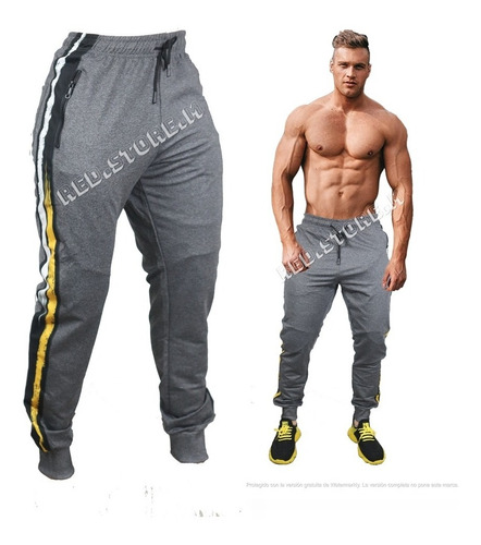 Pantalón Buzo Fitness Hombre Modelo 6