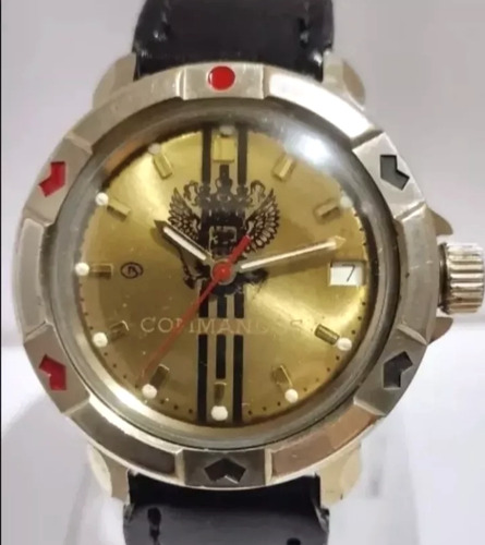 Reloj Militar Ruso Vostok Komandirskie '70s Antíguo No Omega