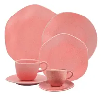 Comprar Set Juego De Vajilla 42 Piezas Porcelana Pitaia Oxford Bz3