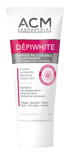 Crema Mascarilla Acm Dépiwhite Exfoliadoradespigmentante40ml