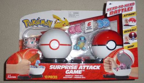 Juego Surprise Attack Pokeball Battle Game Pokemon