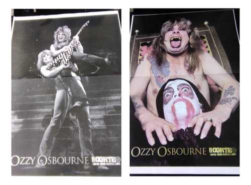 Posters Dobles Heavy Metal El Corte 30x40 Por Unidad (Usado)