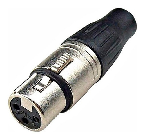 Ficha Conector Canon Xlr Hembra Neutrik Nc3frx