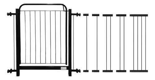 Grade Portao 78x132cm Protecao Pets Crianças C/ Extensor