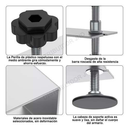 Pack 2 Abrazaderas Para Instalación Frontal De Cajón