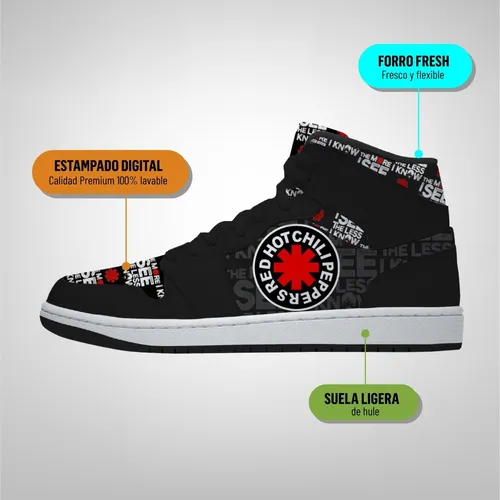 Converse red hot chili peppers hotsell