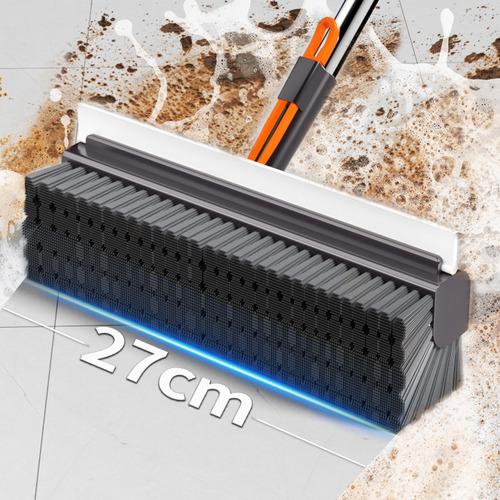 Escoba 2 En 1 Para Barrer Pisos Brush, Desmontable, De Mano