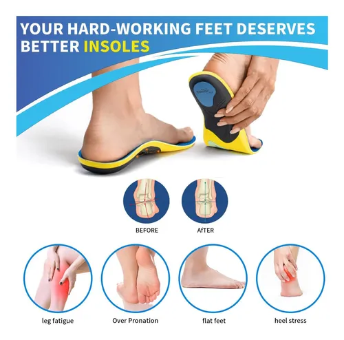Insertos De Zapatos Hombres, Insertos De Zapatos De Alivio A