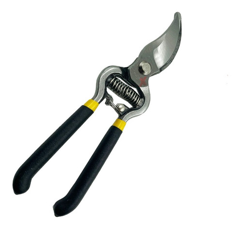 Tijera Podar Jardín Profesional Acero + Par De Guantes Poda