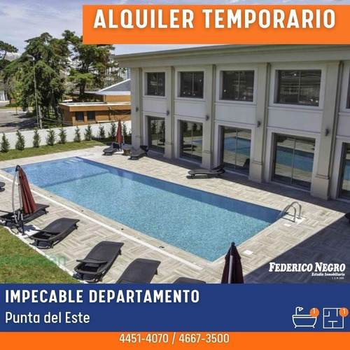 Imagen 1 de 18 de Departamento En Alquiler Temporal En Punta Del Este