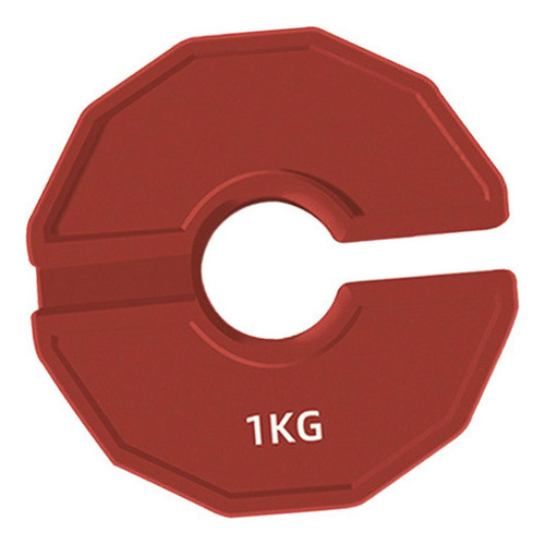 Pesas De Micos De Micro Placa De Gimnasio 1 Kg Rojo