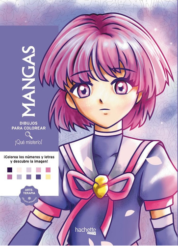 Libro Dibujos Para Colorear Que Misterio Mangas - Varios ...