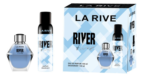 La Rive River Of Love Kit  Perfume Feminino + Desodorante