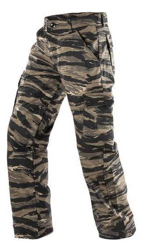 Pantalon Tactico 6 Bolsillos Reforzado Tiger Jungle