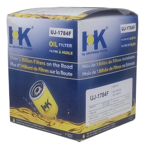Filtro De Aceite Para Seat Tarraco 1.4 2020-2024