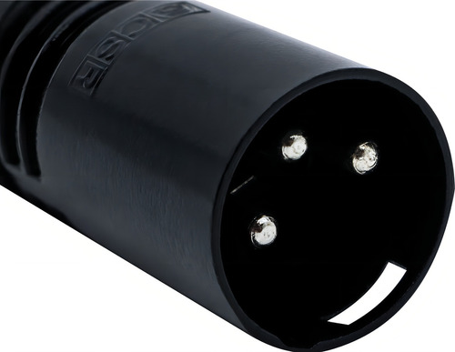 5x Plugs Xlr Macho Sk014 Csr 3 Pinos Resistente Profissional