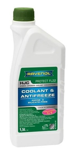 Refrigerante Concentrado Ravenol Fl22 1.5 Litros