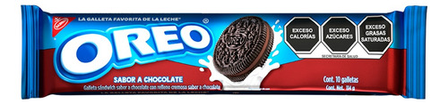5 Pzs Oreo Galleta De Chocolate Nabisco 114gr