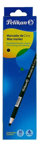 Lápis Dermatográfico Verde Extra Macio Cx 10