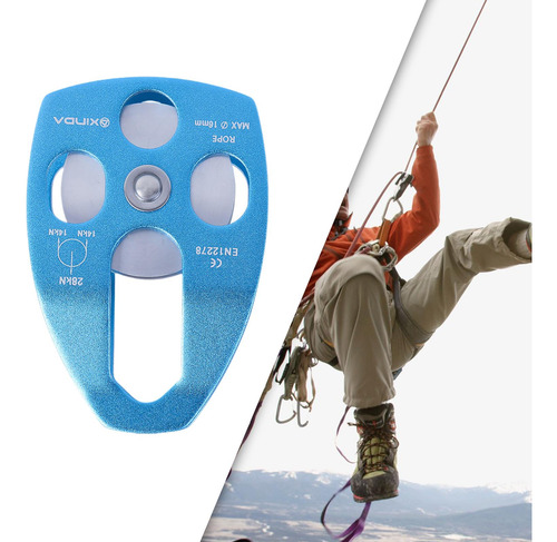 Polea Simple De Escalada De 28 Kn, Polea Lateral De Con