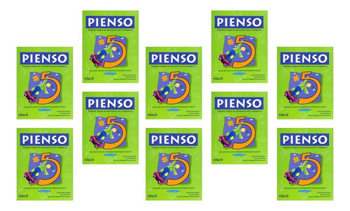 Pack Pienso 5 Programa Integral De Estimulación 10pz Trillas