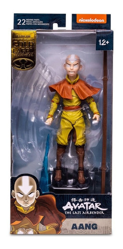 Figura Aang Gold Label Mcfarlane Articulado (avatar)