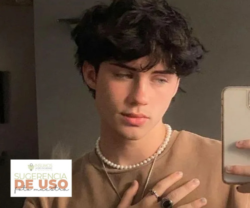 2 Collar De Perlas Minimalista Aesthetic Hombre Y Mujer Moda