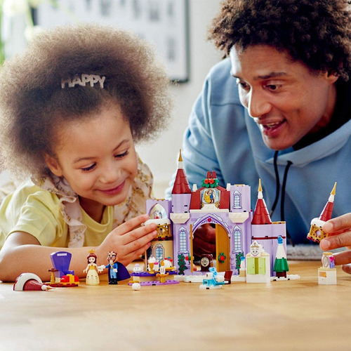 Lego Disney Celebracao De Inverno No Castelo Da Bela 43180