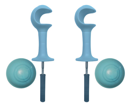 Suporte Para Varão De Cortina 19mm Par Com Ponteiras
