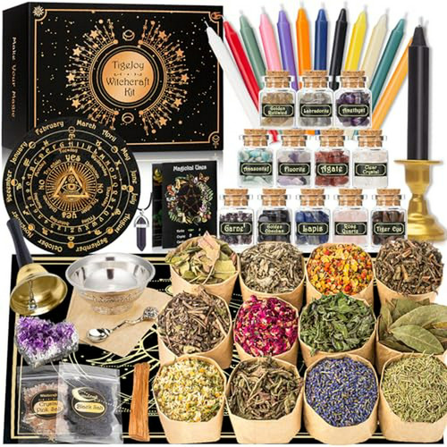 Kit Hechicería Witchcraft Stuff, Wiccan Starter Kit