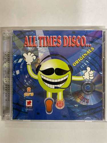 Cd Doble All Times Disco. 32 Dance Hits