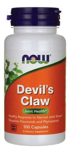 Devil's Claw 100 Caps Salud Articular De Now