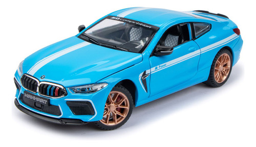 Bmw M8 Thunder Edition Simulación 1:24 Coche De Aleación