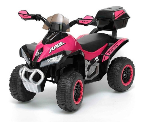 Mini Quadriciclo Elêtrico Infantil Rosa Inmetro Bivolt