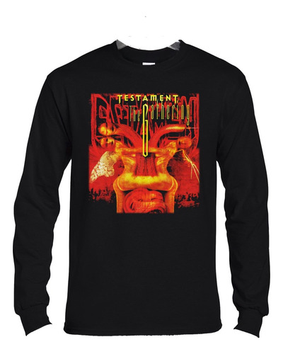 Polera Ml Testament The Gathering Metal Abominatron