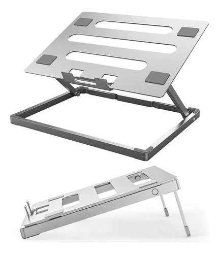 Soporte Notebook Escritorio Aluminio Plegable H12