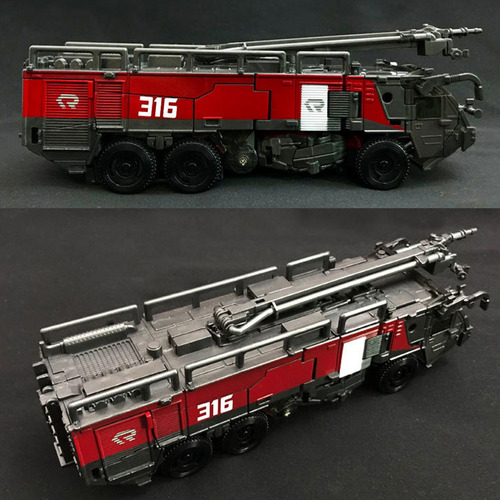Transformers Sentinel Prime Fire Truck Deformable Miniatura