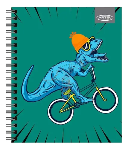 Cuaderno Universitario Dino M7 100 Hojas Artel