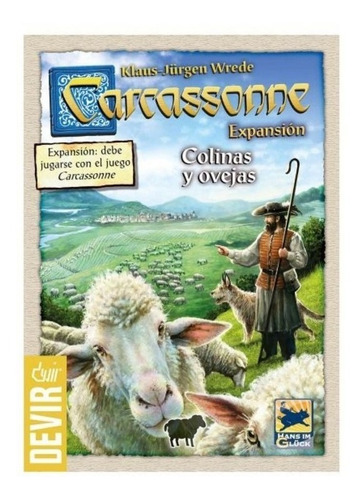 Carcassonne: Colinas Y Ovejas -juegos De Mesa/ Demente Games