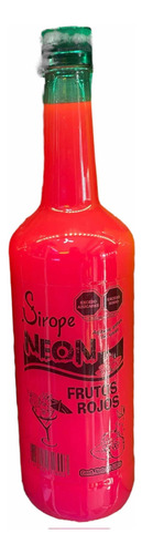 Jarabe De Sirope Neón Frutos Rojos